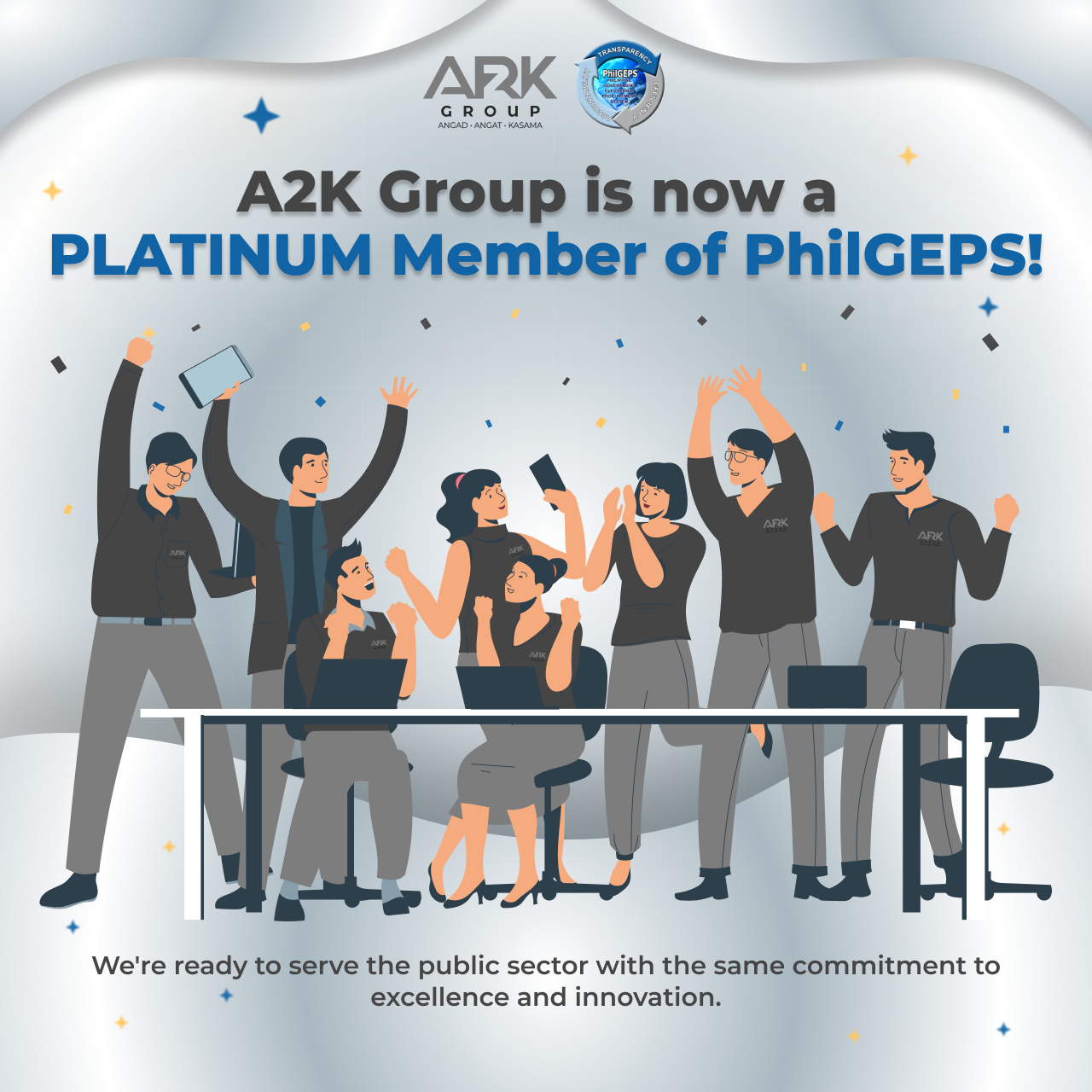 Did you know we are PhilGEPS Platinum certified?